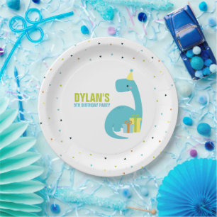 Assiettes En Carton Partie orientée d'anniversaire de enfant de