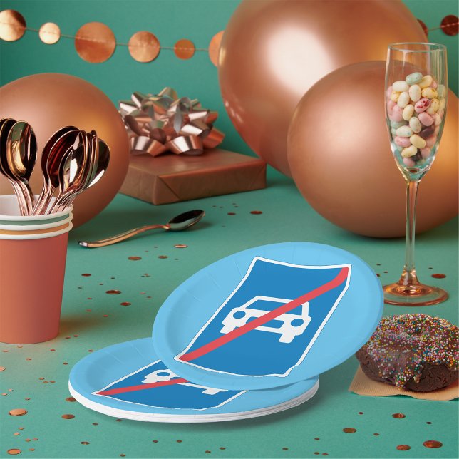 Assiettes En Carton Pas de véhicule (Créateur téléchargé)