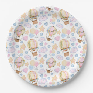 Assiettes En Carton Patters de Whimsical Watercolor