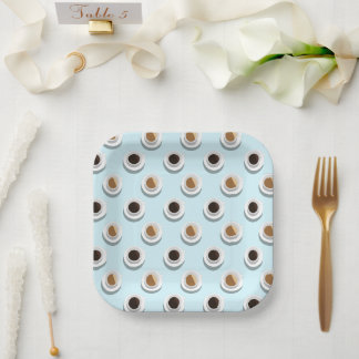 Assiettes En Carton Pause café.