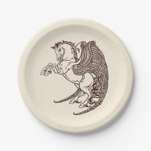 Assiettes En Carton pegasus