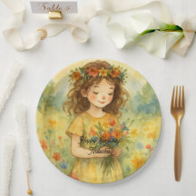 Peinture d'aquarelle rustique retro tendance perso