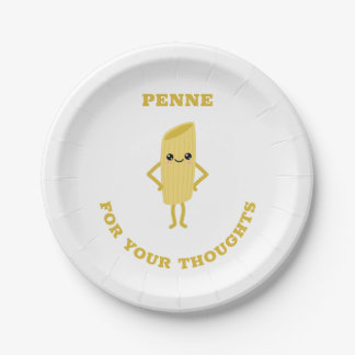Assiettes En Carton Penne pour vos pensées