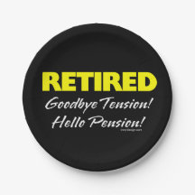 Pension de retraite à la retraite (Sombre)