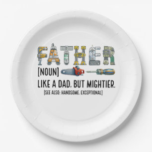 Assiettes En Carton Père Noun