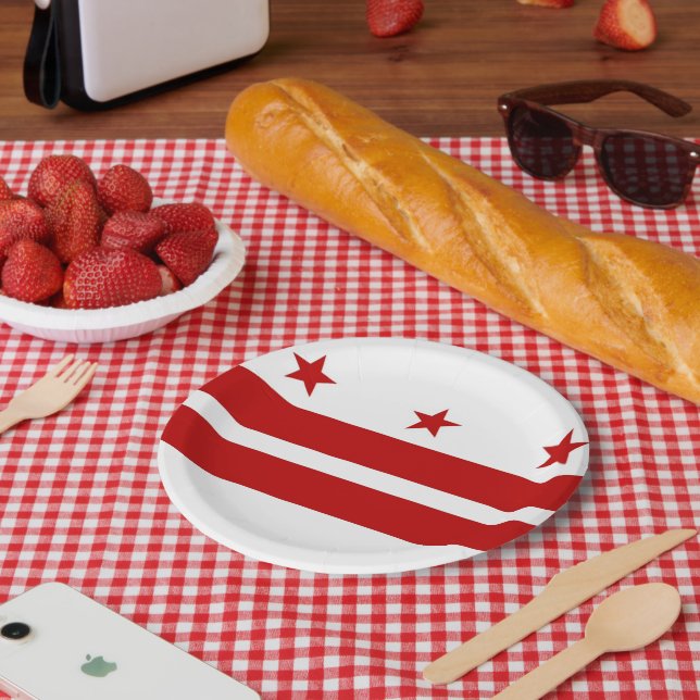 Assiettes En Carton Personnalisé à Washington DC (Pique-nique)