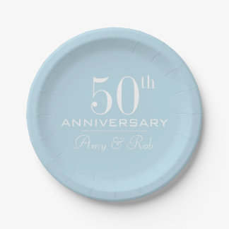 Assiettes En Carton Personnalisé Anniversaire moderne design minimalis