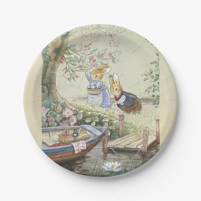 Assiettes En Carton Peter Rabbit 11 (Devant)