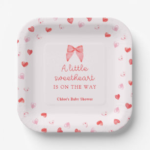 Assiettes En Carton Petit Baby Shower Douceur