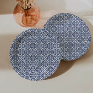 Assiettes En Carton Petit déjeuner dinatoire de mariage avec carreaux