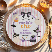 Petit Fantôme Mignon Halloween 1er Anniversaire