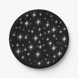 Assiettes En Carton petites étoiles