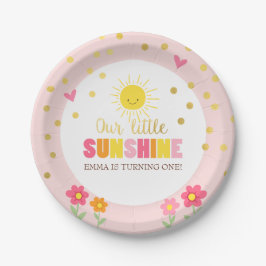 Assiettes En Carton Petites plaques de papier solaire Anniversaire Fil