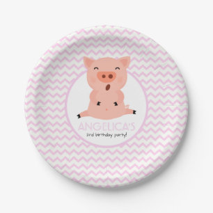 Assiettes En Carton Peu de partie porcine