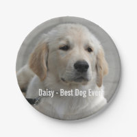 Photo et nom personnalisés Golden Retriever Dog