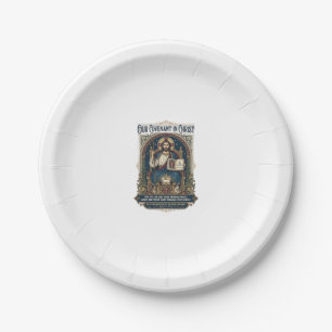 Assiettes En Carton Photographe de mariage Jésus Chemise chrétienne