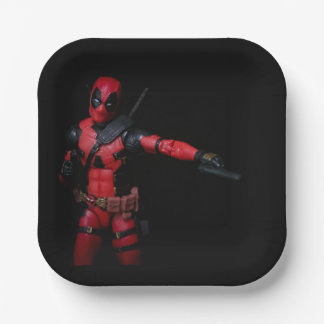 Assiettes En Carton Photographie de jouets cool Superhero