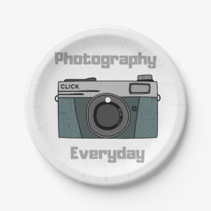 Assiettes En Carton Photographie tous les jours