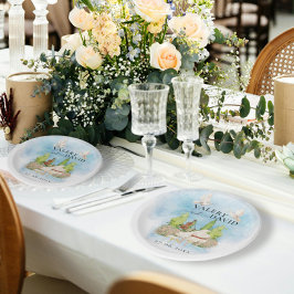 Assiettes En Carton Piano élégant | Violon tourterelles Mariage Luxe
