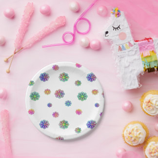 Assiettes En Carton Pick a Posy 