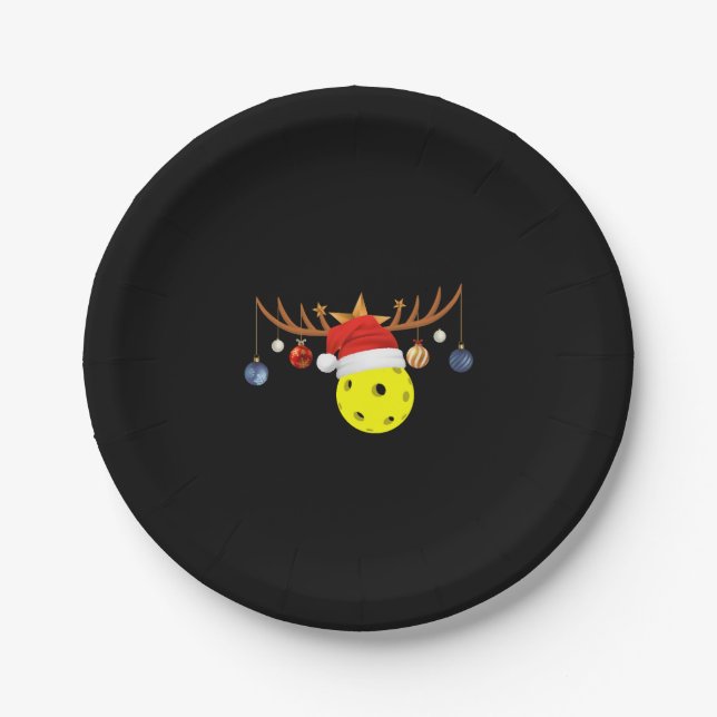 Assiettes En Carton Pickleball 0 (Devant)