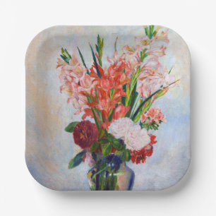 Assiettes En Carton Pierre-Auguste Renoir - Gladioli