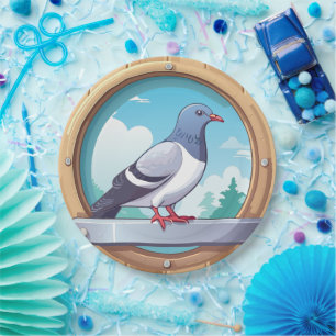 Assiettes En Carton Pigeon