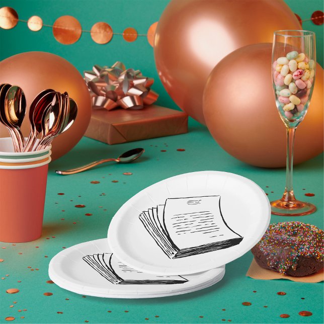 Assiettes En Carton Pile De Papier (Créateur téléchargé)