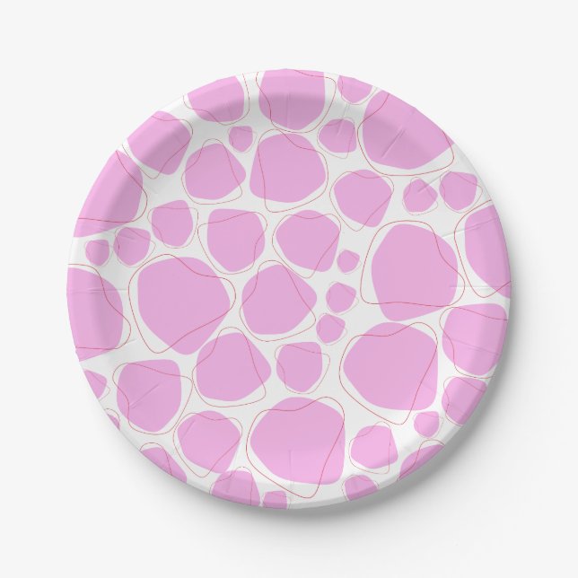 Assiettes En Carton _pink panther (Devant)
