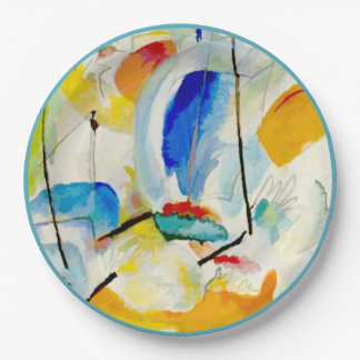 Assiettes En Carton PixDezines Kandinsky 1913 Sea Battle Improv 31