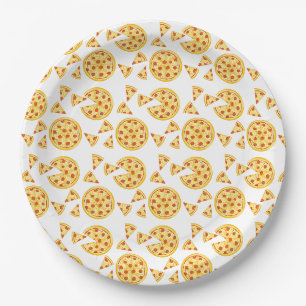 Assiettes En Carton Pizza Party Pizza