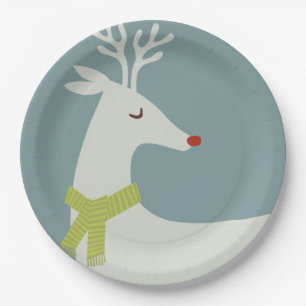 Assiettes En Carton Places de vacances modernes de Reindee