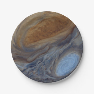 Assiettes En Carton Planète Jupiter Great Red Spot