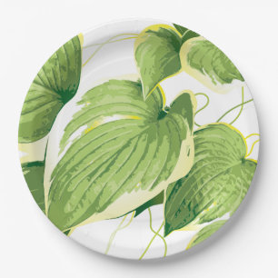 Assiettes En Carton Plante de ficus 2
