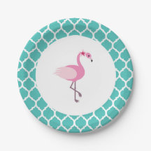 Plaque à papier de Flamant rose