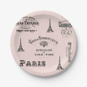 Assiettes En Carton Plaque à papier française de collage d'étiquett