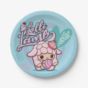 Assiettes En Carton Plaque à papier Lolli d'agneau détrempé de Smoo