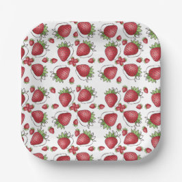 Assiettes En Carton Plaque de Baby shower de Berry Sweet