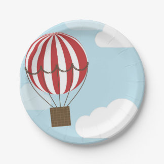 Assiettes En Carton Plaque de ballon à air chaud