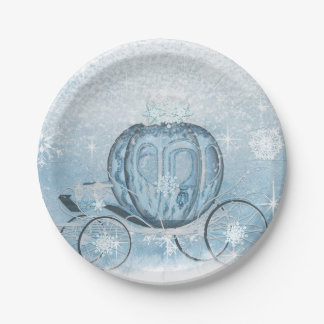 Assiettes En Carton Plaque de fête de Cendrella