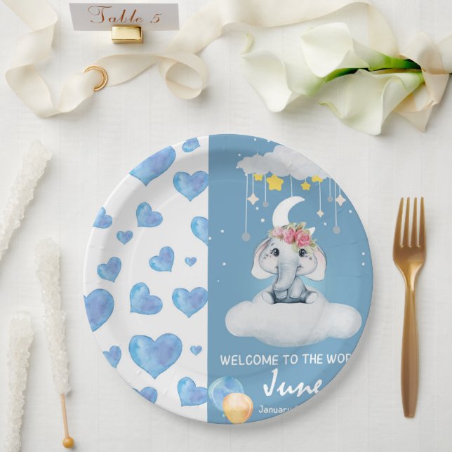 Assiettes En Carton Plaque de papier (Mariage)