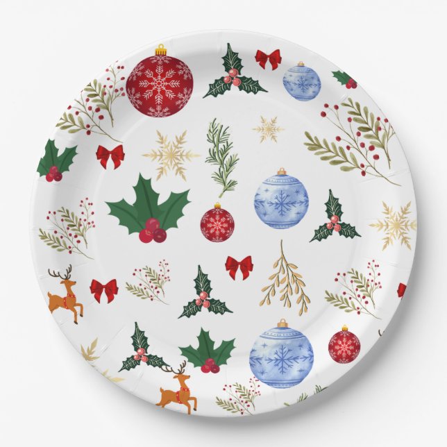 Assiettes En Carton Plaque de papier (Devant)