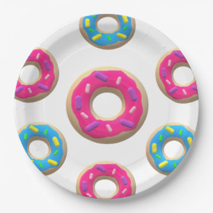 Assiettes En Carton Plaque de papier à Donut