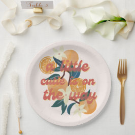 Assiettes En Carton plaque de papier à thème baby shower