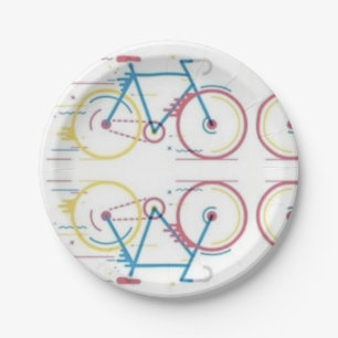 Assiettes En Carton Plaque de papier à vélos