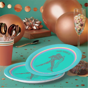 Assiettes En Carton Plaque de papier Aquarius