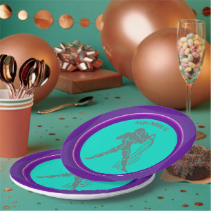 Assiettes En Carton Plaque de papier Aquarius
