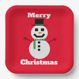 Assiettes En Carton Plaque de papier blanc givré