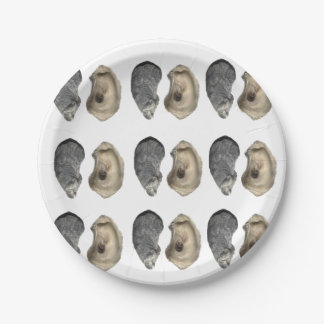 Assiettes En Carton Plaque de papier en coque d'huître