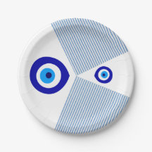 Plaque de papier "Evil Eye"